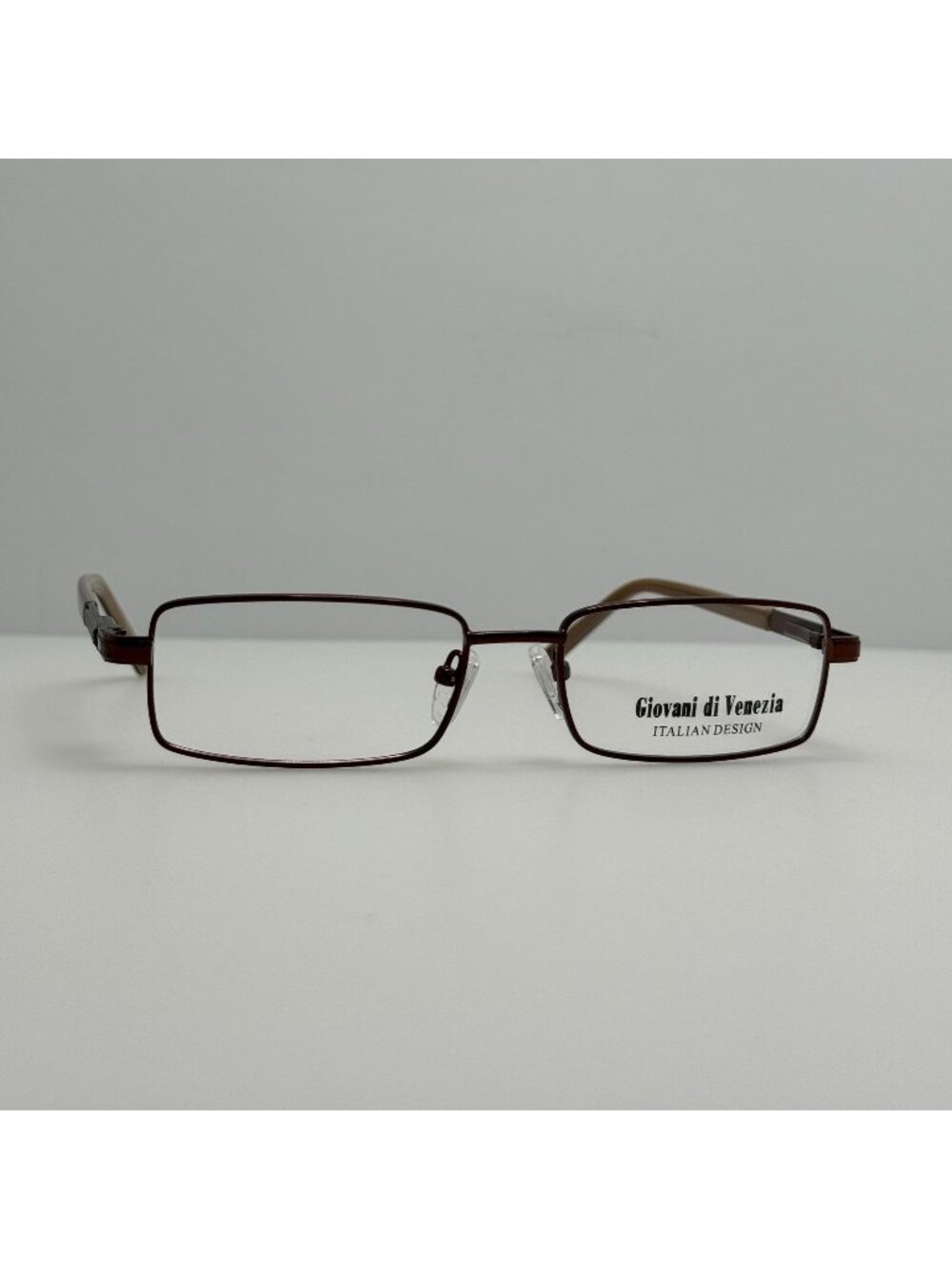Giovani Di Venezia Charles Matte Brown Eyeglasses Eye Glasses Frames 53-17-140